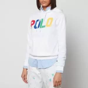 Polo Ralph Lauren Womens Polo Hooded Sweatshirt - White - L