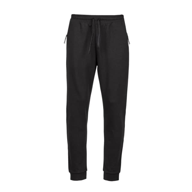 TEE JAYS Mens Athletic Jogging Bottoms in Black Size: 3XL Black Male 3XL