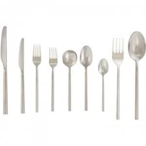 Hotel Collection Harrington 44 Piece Cutlery Set - Silver