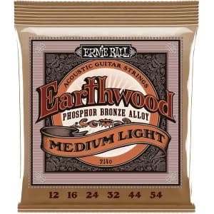 Ernie Ball Earthwood Medium Light .012 - .054 Phosphor Bronze Acoustic String Set