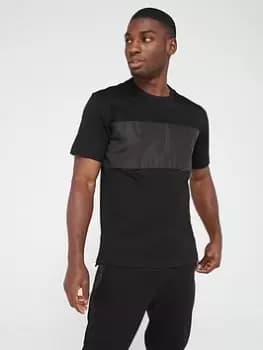 BOSS Tessin 199 Regular Fit T-Shirt, Black Size M Men