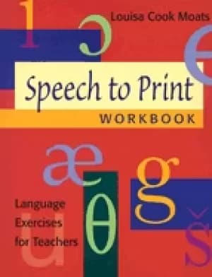 speech to print workbook language exercises for teachers