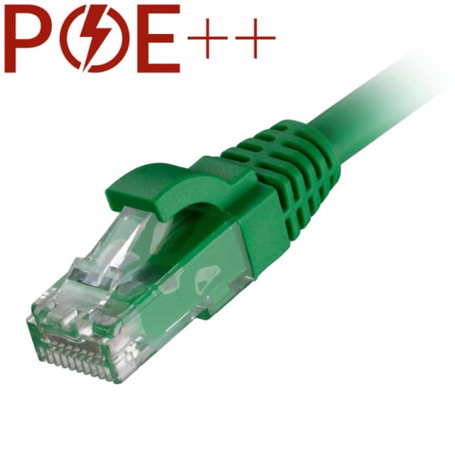 Cablenet 0.5m Cat6 RJ45 Green U/UTP LSOH 24AWG Snagless Booted Patch L