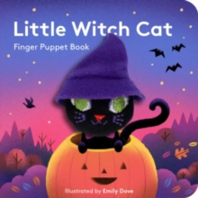 Little Witch Cat: Finger Puppet Book Novelty book