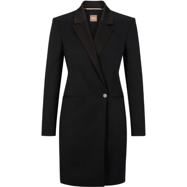 Boss Womens Dackea Bodycon Dress Black female 6 (XS)