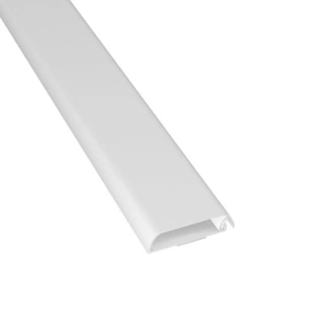 D-Line White Flat Decorative Trunking,(W)60mm (L)0.76M (H)15mm