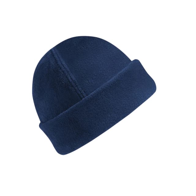 Beechfield Beechfield Men Suprafleece Ski Hat in Navy Navy One Size Male 5063527291752