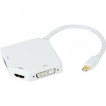 Mini Dp 1.1 To Dvi HDMI Vga Adapter