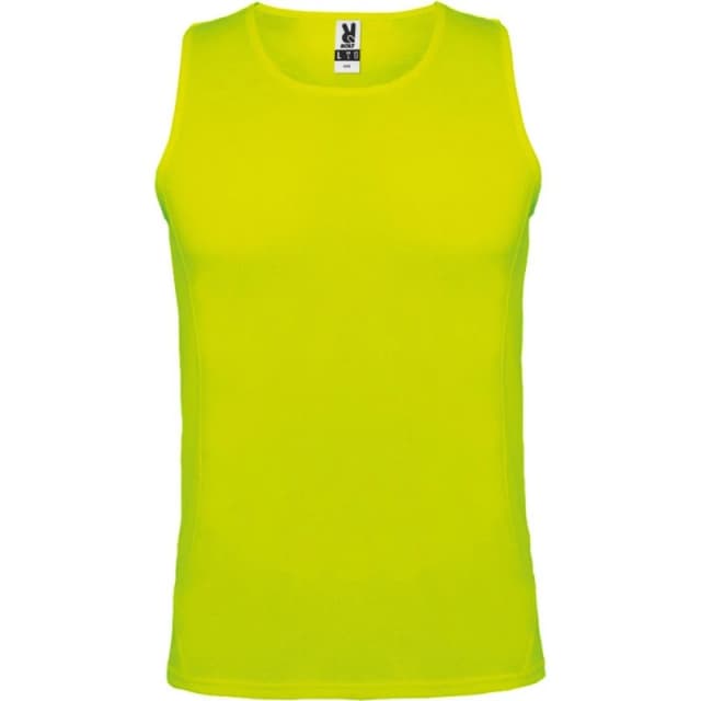 ROLY Andre Sports Vest Top in Yellow Size: 3-4 Years Yellow Unisex 3-4 Years