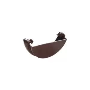 HALF ROUND EXTERNAL STOPEND BROWN - Brown