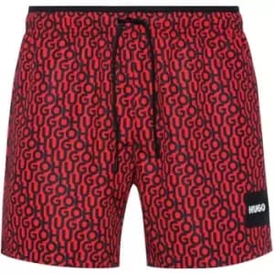 Hugo Jago Swim Shorts - Red