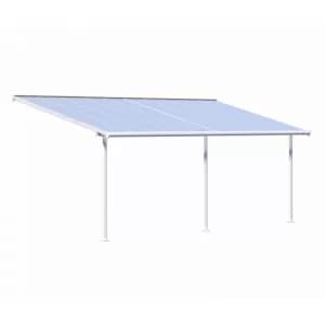 Palram Sierra Patio Cover 3m x 6.10m - White Clear