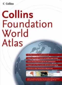 Collins Foundation World Atlas by Harpercollins Paperback