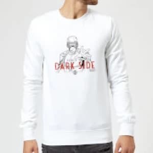 Star Wars The Rise Of Skywalker Kylo Darkside Powers Sweatshirt - White - L