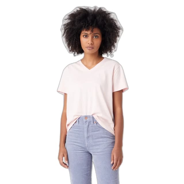 Wrangler Womens T-Shirt Wrangler Sign Off Rose Female S