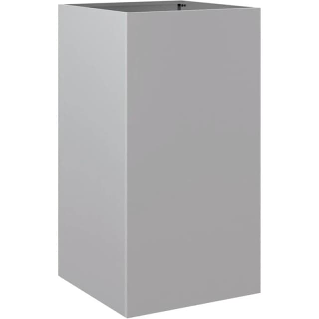 VIDAXL Planter Silver 42x38x75cm Galvanised Steel Vidaxl 8721012364400