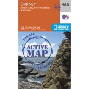 Orkney - Sanday, Eday, North Ronaldsay and Stronsay (Sheet map/Active map, folded, 2015)