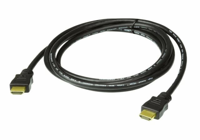 Aten ATEN High Speed HDMI Cable with Ethernet True 4K ( 4096X2160 @ 60Hz); 2m HDMI Cable with Ethernet 2L-7D02H-1