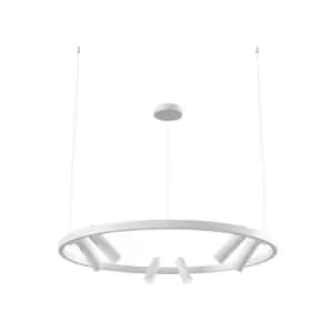 Satellite Integrated LED Ceiling Pendant Lamp White
