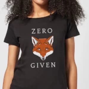 Zero Fox Given Womens T-Shirt - Black - 5XL