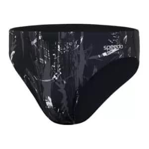 Speedo AO 7cm Swimming Briefs Mens - Black