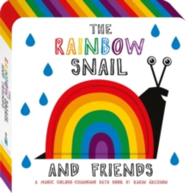 The Rainbow Snail and Friends Bath book