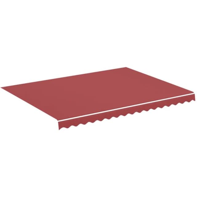 VIDAXL Replacement Fabric for Awning Burgundy Red 4x3 m Vidaxl 8720286150580