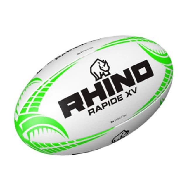 Rhino Rapide Xv Rugby Ball White (5)
