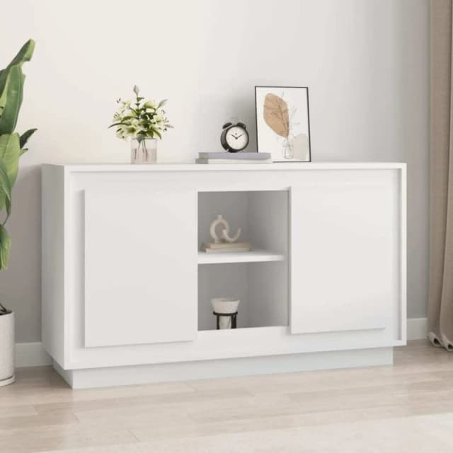 VIDAXL Sideboard White 102x35x60cm Engineered Wood Vidaxl 8720845794743