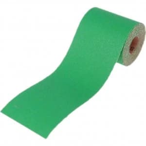 Faithfull Green Aluminium Oxide Sanding Roll 100mm 50m 80g