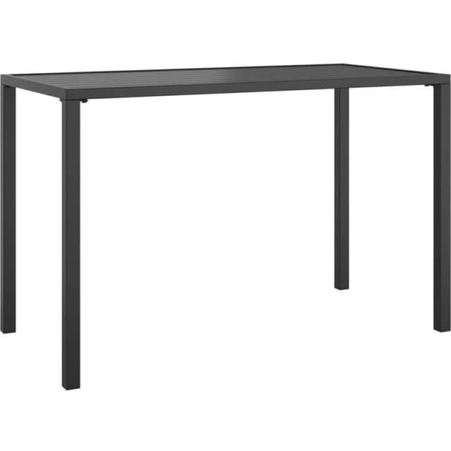 VIDAXL Garden Dining Table Anthracite 110x54x70cm Steel Vidaxl 8720845861803