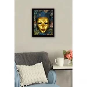 SC0240 Multicolor Decorative Framed MDF Painting