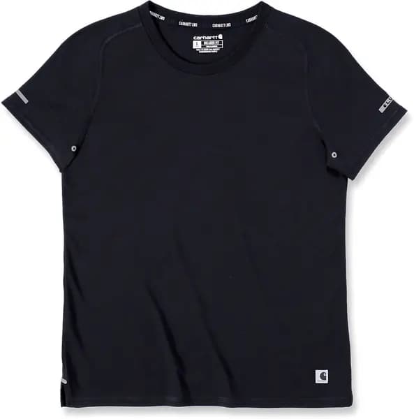 Carhartt Relaxed Fit Ladies T-Shirt, black, Size XS for Women