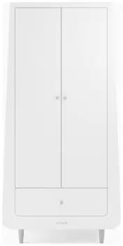 Snuzkot Skandi Nursery Wardrobe- White and Grey