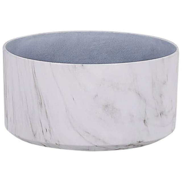 Beliani Plant Pot Valta 43cm White