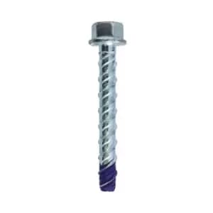 DEWALT - 8 x 100mm Concrete Screw Bolt - Pack of 25 - Blue