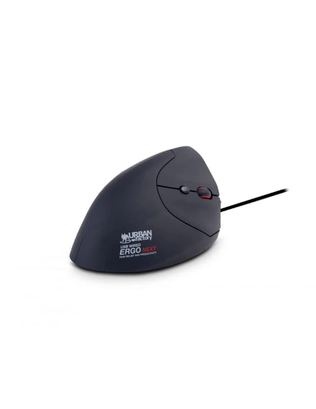Urban Factory Urban Factory EMR01UF-N mouse Office Right-hand USB Type-A Optical 3600 DPI EMR01UF-N