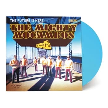 The Mighty Mocambos - The Future Is Here (surf blue colour vinyl) Vinyl