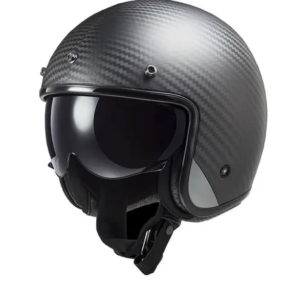 LS2 OF601 Bob II Carbon 06 Jet Helmet Size S