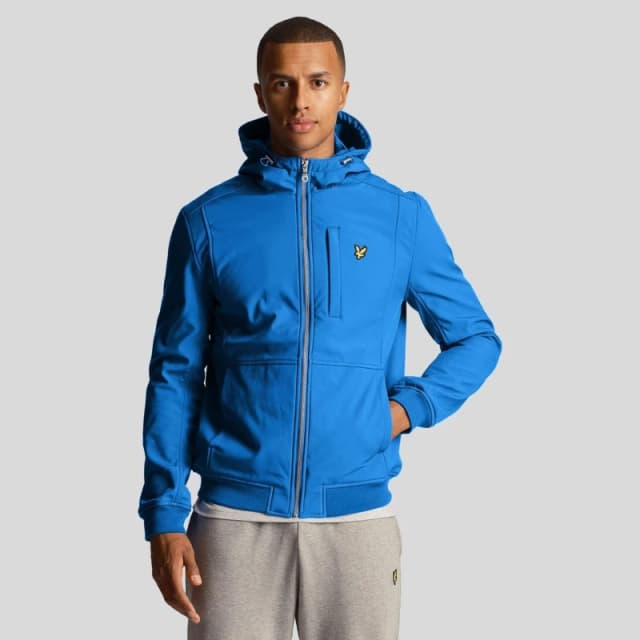 Lyle and Scott Softshell Jacket Blue male S