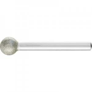 PFERD 36212010 HORSE diamond grinding pencil spherical 12 x 12mm D126 shaft o 6 Diameter 12mm