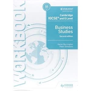 Cambridge IGCSE and O Level Business Studies Workbook 2nd edition Paperback / softback 2018