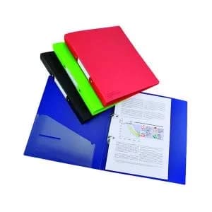 Rapesco Germ-Savvy Antibacterial 2 Ring Binder 35mm Pack of 4 1658