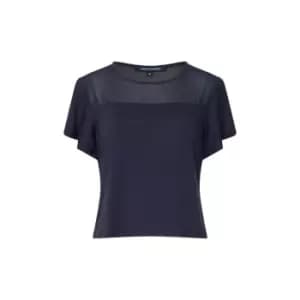 French Connection Rezi Jersey Top - Blue