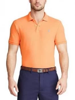 Polo Ralph Lauren Golf Stretch Mesh Polo Shirt - Peach Size M Men