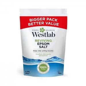 Westlab Westlab Westlab - 100% Pure Unfragranced Epsom Bath Salts - 2kg