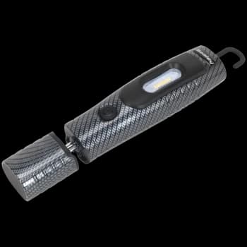 Sealey Rechargeable LED 3W Inspection Lamp Carbon Fibre