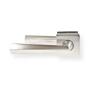 LocksOnline Rombo Lever Handle Set on Square Rosette