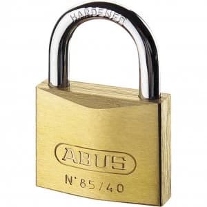 Abus 85 Series Classic Brass Padlock 60mm Standard
