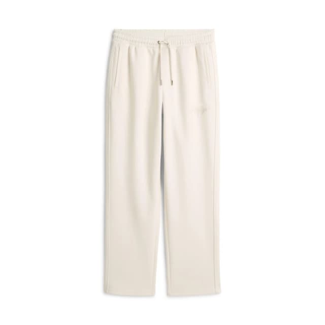 Tommy Hilfiger Mens Open Hem Fleece Joggers Ivory Petal male M